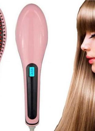 Електрична гребінець випрямляч fast hair straightener hqt-906