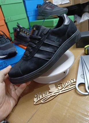 Кроссовки adidas gazelle замша/кожа(41,40)10 фото