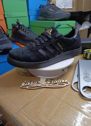 Кроссовки adidas gazelle замша/кожа(41,40)8 фото