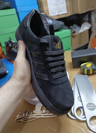 Кроссовки adidas gazelle замша/кожа(41,40)7 фото