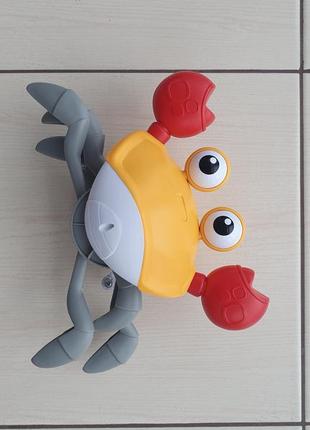 Интерактивный краб игрушка 3
