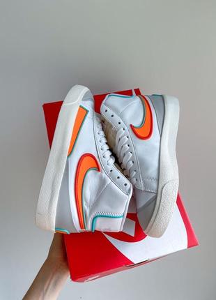 Женские кеды nike blazer mid 77 infinite kumquat sale6 фото