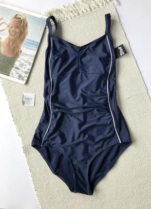 Жіночий спортивний суцільний купальник crivit р.40 euro (р.l, 46-48), синій2 фото