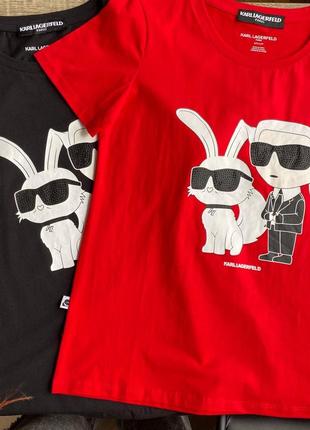 Футболка женская karl lagerfeld