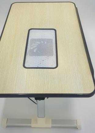 Столик для ноутбука підставка трансформер охолоджуюча з кулером9 фото