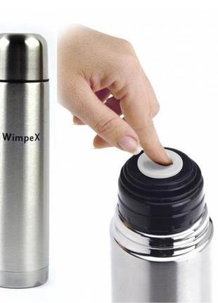 Термос нержавійка wimpex 750 ml wx-750 нержавіюча сталь wx 750