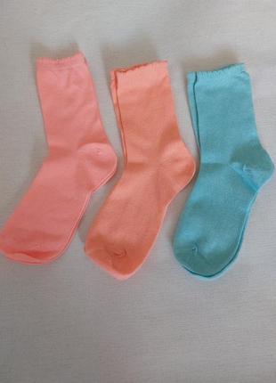 Комплект брендовых носков 3 пары