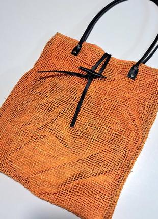 Оригінальна плетена сумка