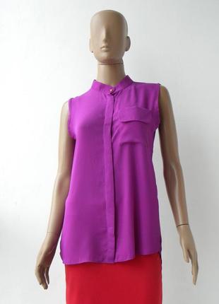 Стильна фіолетова блуза 42-48 розміри (36-42 євророзміри).