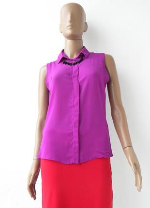 Красива фіолетова блуза 42-48 розміри (36-42 євророзміри)1 фото