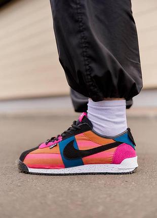 Унисекс nike cortez x union l.a. pink black
