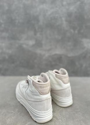 Кроссовки reebok club c geo mid оригинал4 фото