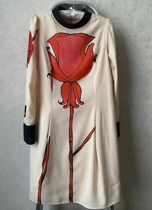 Платьечко с шовком на весну