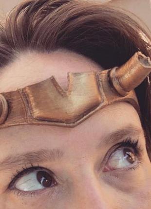 Тіара корона дівчата жіночої версії локі з серіалу