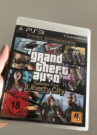 Gta grand theft auto iv: episodes from the liberty city ps3 гта 4