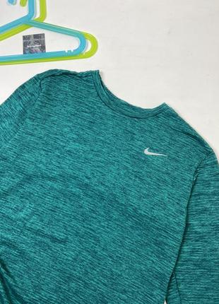 Спортивная термо кофта лонгслив nike dri fit2 фото