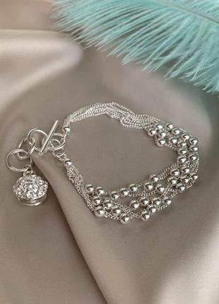 Серебряный браслет