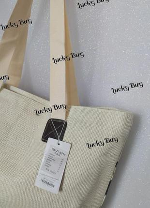 Сумка соломка з квітами 7