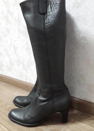 Сапоги   женские кожанные, размер 40