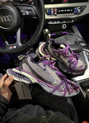 Кросівки balenciaga blcg 3xl purple premium2 фото