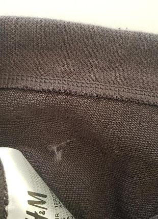 H&m темно-сірі колготки дівчинці 6-7 л 116-122 см до школи5 фото
