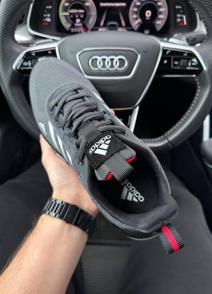 Мужские кроссовки adidas marathon run dark gray9 фото