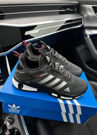 Мужские кроссовки adidas marathon run dark gray7 фото