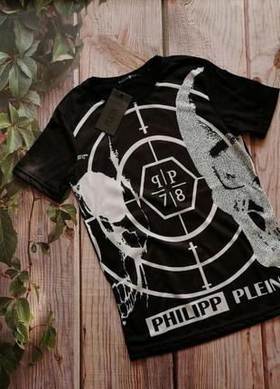 Стильна чоловіча футболка philipp plein тренд 2020!!2 фото