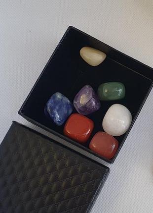 Набор натуральных камней, чакральные камни2 фото