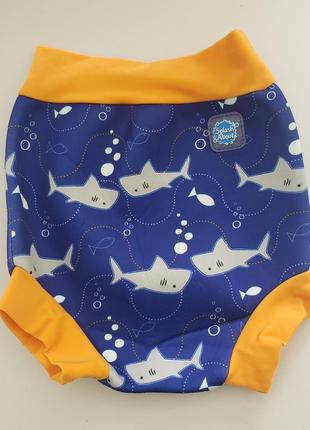 Splash about happy nappy подгузник для плавания плавки мальчику девочке l 6-9-12м 68-74-80см бассейн