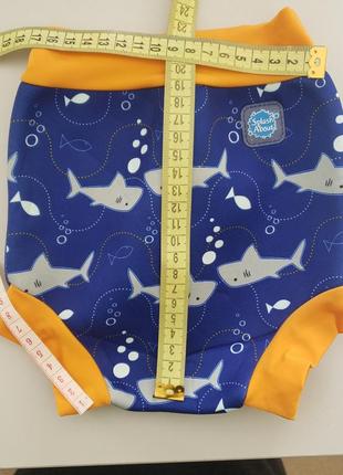 Splash about happy nappy подгузник для плавания плавки мальчику девочке l 6-9-12м 68-74-80см бассейн7 фото