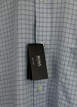 Нова чоловіча сорочка рубашка від hugo boss у клітинку.8 фото