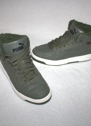 Кросівки хайтопи утеплені фірми puma 37 розміру за устілкою 24 см.