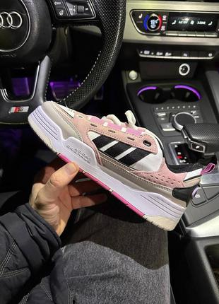 Кроссовки adidas 2000 white/pink7 фото