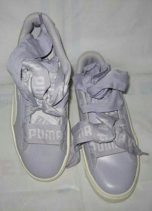 Новые,женские кроссовки puma basket heart de5 фото