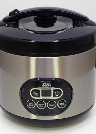 Ексклюзив. рисоварка solis rice cooker duo program