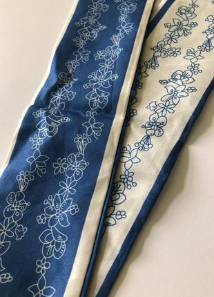 Хустинка-стрічка лента твіллі твилли шарфик бант галстук краватка 1243 фото