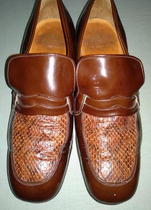 Мужские туфли  grenson, глянцевые, top-gallants2 фото