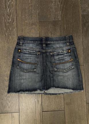 Юбка джинсовая винтажная2 фото