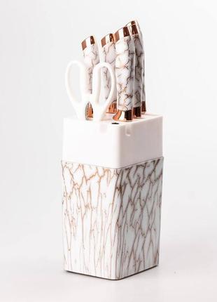 Набор ножей с подставкой 7 предметов