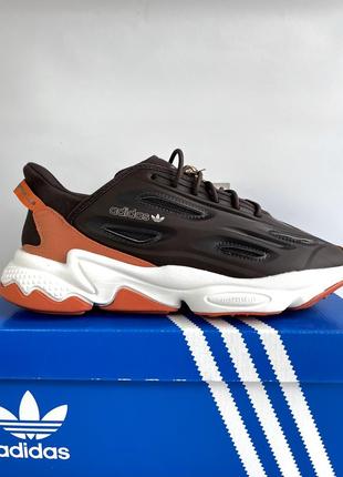 Кроссовки adidas ozweego celox brown2 фото