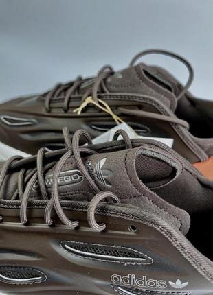 Кроссовки adidas ozweego celox brown6 фото