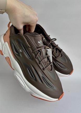 Кроссовки adidas ozweego celox brown5 фото