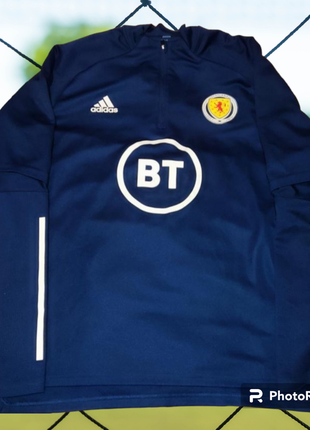 Футбольная кофта adidas aeroready scotland national team1 фото
