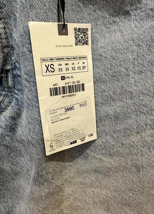 Джинсова юбка zara6 фото
