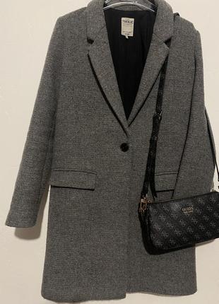 Пальто серый + удобный подарок2 фото