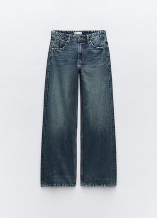 Джинси zara relaxed pant