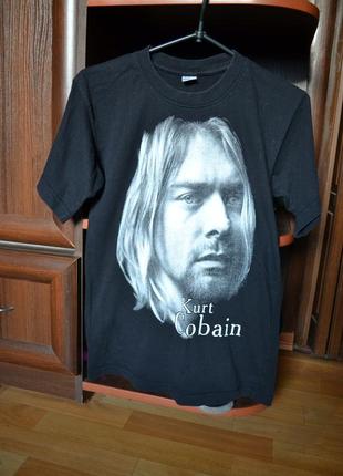 Футболка nirvana kurt cobain1 фото