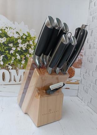 Набір кухонних ножів 9 предметів