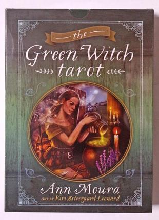 Подарунковий набір таро зеленої відьми green witch tarot